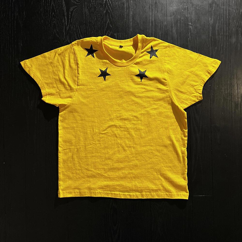 wastrre Star T-shirt Yellow/Black